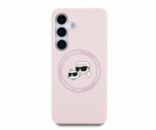 Karl Lagerfeld Silikonový kryt MagSafe s dvojitou hlavičk...