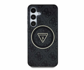 Guess Pouzdro 4G Glitter Triangle Buttons MagSafe pro Sam...