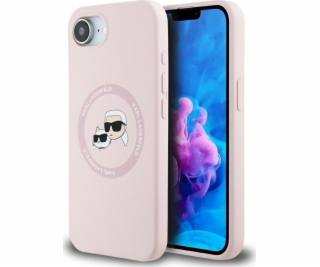 Karl Lagerfeld Silikonový kryt s motivem Karl&Choupette H...