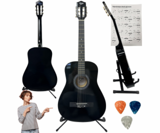 V-Tone BCG BK klasická kytara 4/4 sada 3x trsátko akordů