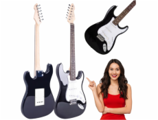 V-Tone Elektrická kytara EST 22 BK, velikost 4/4 stratocas.