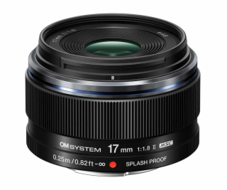 OM SYSTEM objektiv 17 mm II f1.8 black