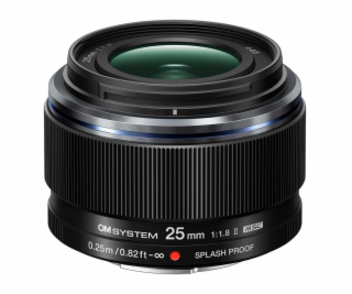 OM SYSTEM objektiv 25 mm II F1.8 black