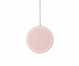 Decoded Magnetic Wireless Charging Puck 15W - Powder Pink