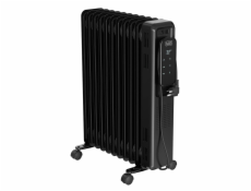 Radiátor Black+Decker, BXRA2501E, olejový, 11 žeber, 3 úrovně výkonu, dotykový displej, časovač, 2500 W