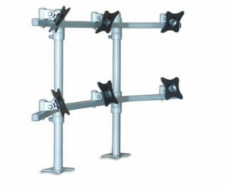 SV17 STOLNÝ DRŽIAK PRE 6 MONITOROV