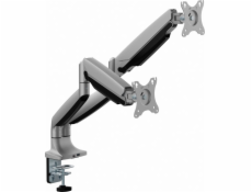 ART Plynový držák na stůl pro 2 LED/LCD monitory 17-35  L-36HD 1-15KG 1xUSB-A 1xUSB-C 3.0 Heavy Duty