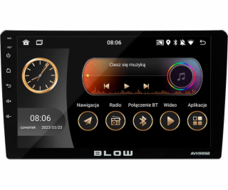 BLOW AVH-8960 1DIN RDS autorádio MP3/USB/micro SD/BLUETOO...
