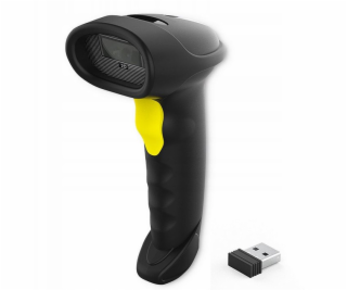 Qoltec Čtečka čárových a QR kódů | 1D 2D | USB | Bluetooth