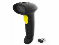 Qoltec Čtečka čárových a QR kódů | 1D 2D | USB | Bluetooth