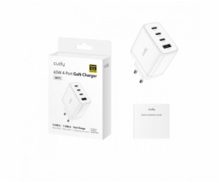 Cudy CH70_EU 65W 4portová nabíjačka
