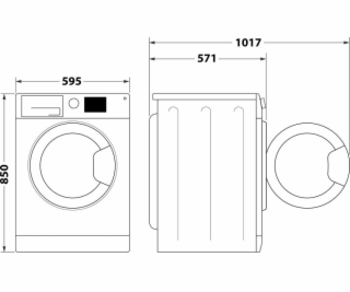 Whirlpool Pračka FFB7269WVPL