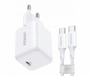NABÍJEČKA UGREEN X513 30 W GAN 1X USB-C + KABEL USB-C 1 M...