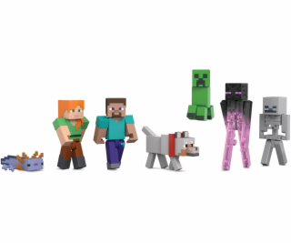 Mattel Sada figurek stavitelů Minecraft World