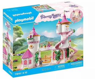 Playmobil Sada figurek princezny s kouzelným hradem a krá...