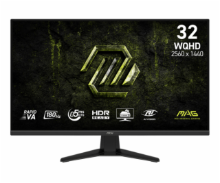 MSI MAG/325QF E18V/31,5 /VA/QHD/180Hz/0,5ms/Černá/3R