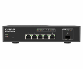 QNAP switch QSW-L3205-1C4T (4x 10GbE port, 1x 10G SFP+/NB...