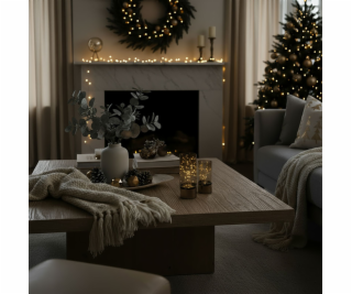 Solight sada dvou vánočních LED světélek, 15/20cm, 30x LE...