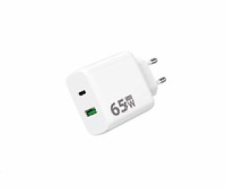 WG - Síťová nabíječka GaN 2x USB 65W, 1x USB-C PD 65W + 1...