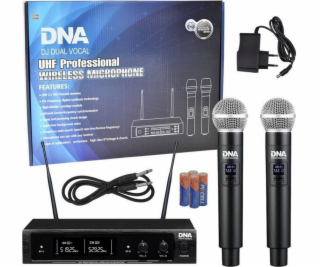 DNA DJ DUAL VOCAL - Wokalowy mikrofon bezprzewodowy