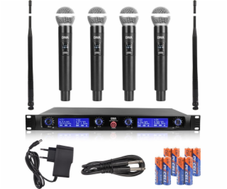 DNA WM4 VOCAL SET - Mikrofon bezprzewodowy, 4x nadajnik d...
