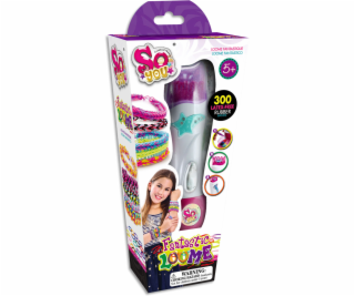 TASIA - Zaplétač na výrobu náramků z gumiček - 300 ks bez...