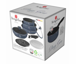 Sada nádobí s titanovým povrchem 10 ks Deep Sea Collectio...