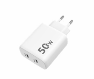 WG - Síťová nabíječka 2x USB-C 50W, 1x USB-C PD 30W + 1x ...