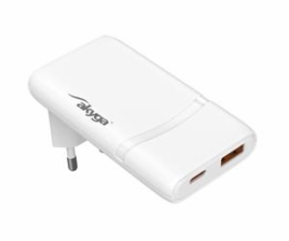 Akyga USB Nabíječka AK-CH-31 USB-A + USB-C PD 5-20V / max...