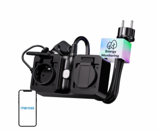 Meross MOP320MA-EU WiFi chytrá napájecí lišta, venkovní, ...