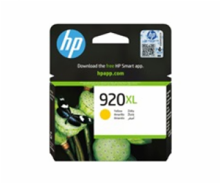 HP 920XL Yellow Ink Cart, 6 ml, CD974AE (700 pages) - BAZ...