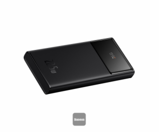 Baseus Powerbanka Star-Lord 10000mAh 22,5W 2xUSB/USB-C černá