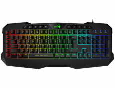 GENIUS GX GAMING Scorpion K11 Pro/ drátová/ Copilot/ podsvícená/ USB/ černá/ CZ+SK layout