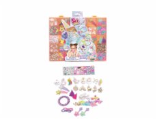 TASIA - Sada na výrobu náramků a doplňků Jednorožec 350 ks