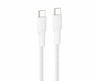 Belkin Kabel USB-C/USB-C 240W 3 m opletený, bílý CAB025hq...