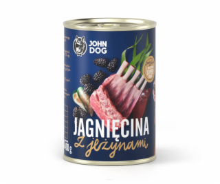 JOHN DOG Berry Adult Lamb with blackberries - Mokré krmiv...