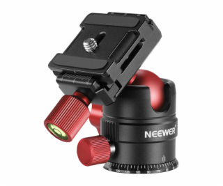 Neewer kovová kulová hlava pro stativ 28MM červená