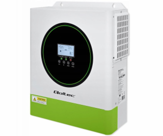 Qoltec Hybridní solární invertor bez napájení 3500 W | 10...