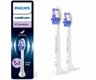 Philips HLAVICE KARTÁČE - SENSITIVE S2 BÍLÁ