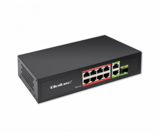 Qoltec SWITCH Rychlý ethernetový síťový přepínač 8x RJ45 ...