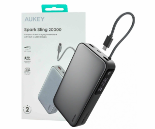 AUKEY PowerBanka PB-Y48 | 20000mAh | 130W | 4xUSB | LED |...