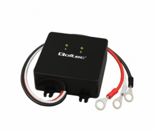 Qoltec 24V vyrovnávač napětí pro 2x12V | 5A | LiFePO4 AGM...