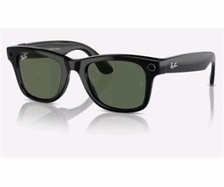 MG Ray-Ban Meta Wayfarer (Standard)  - Shiny Black / Green
