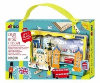 MG DYSTRYBUCJA Puzzle Vytvořte 3D městskou krajinu - Londýn