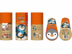 MG DYSTRYBUCJA Sada na šití klíčenek s tučňákem