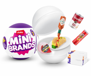 ZURU 5 Surprise Mini Brands Global Brands Series 3 figurk...