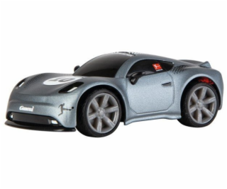 Carrera RC vozidlo Bundesliga Mini RC 1:43 šedé