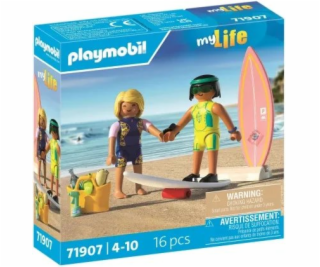 Playmobil Sada figurek My Life 71907 Surfařská škola
