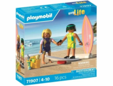 Playmobil Sada figurek My Life 71907 Surfařská škola