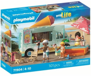 Playmobil Můj život 71904 Zmrzlinářské auto s figurkou Su...
